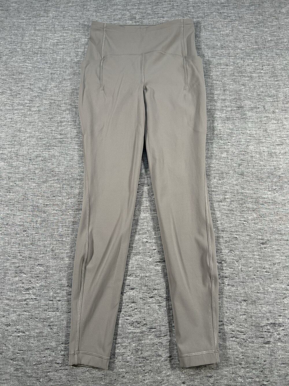 Lululemon Swift Speed High-Rise Tight Leggings Womens 4 Grey Stretch W5CW4S